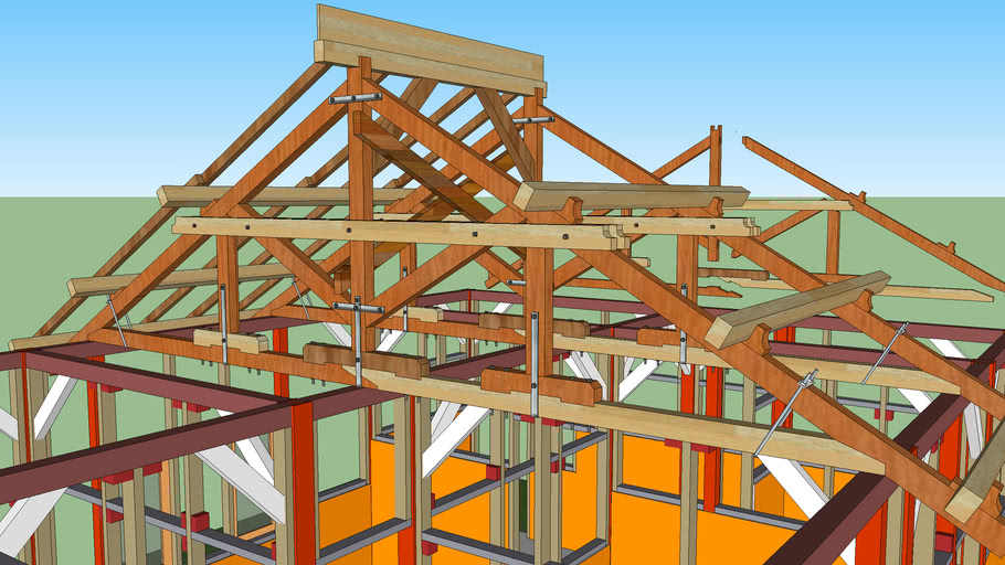 Detail Gambar Kuda Kuda Rumah Nomer 2