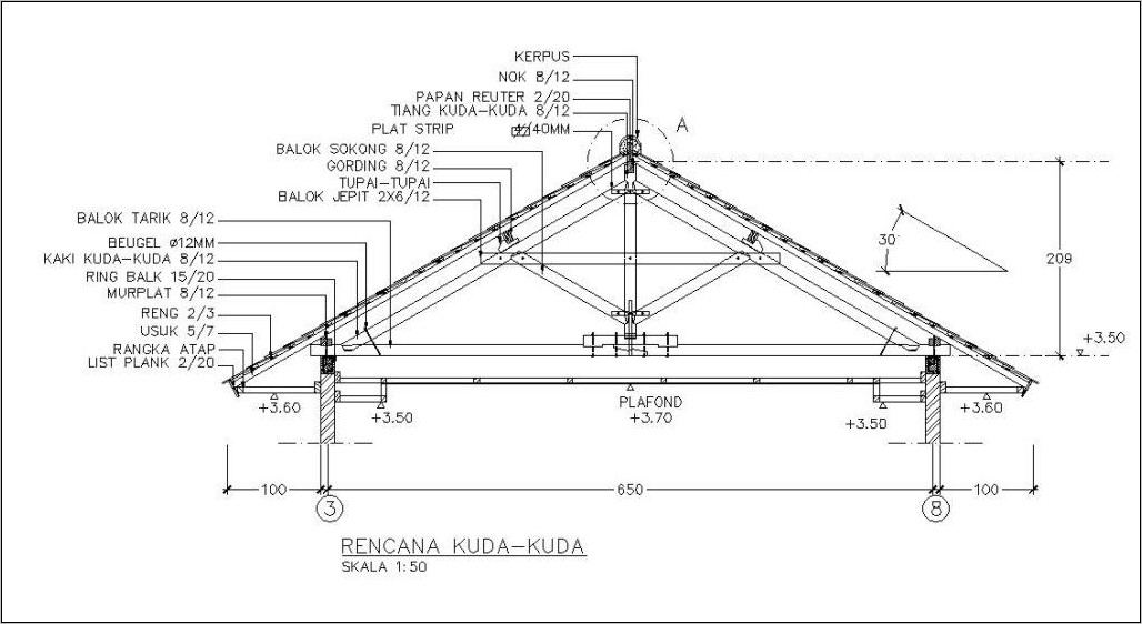 Detail Gambar Kuda Kuda Rumah Nomer 56