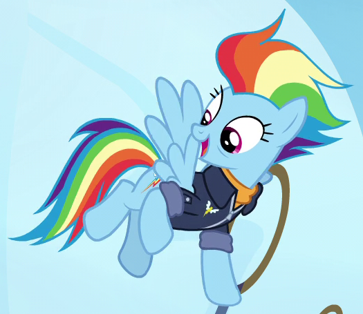 Detail Gambar Kuda Poni Rainbow Dash Nomer 22