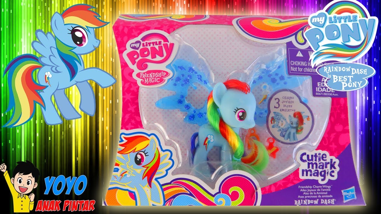 Detail Gambar Kuda Poni Rainbow Dash Nomer 50