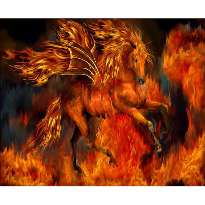 Gambar Kuda Terbang Api - KibrisPDR