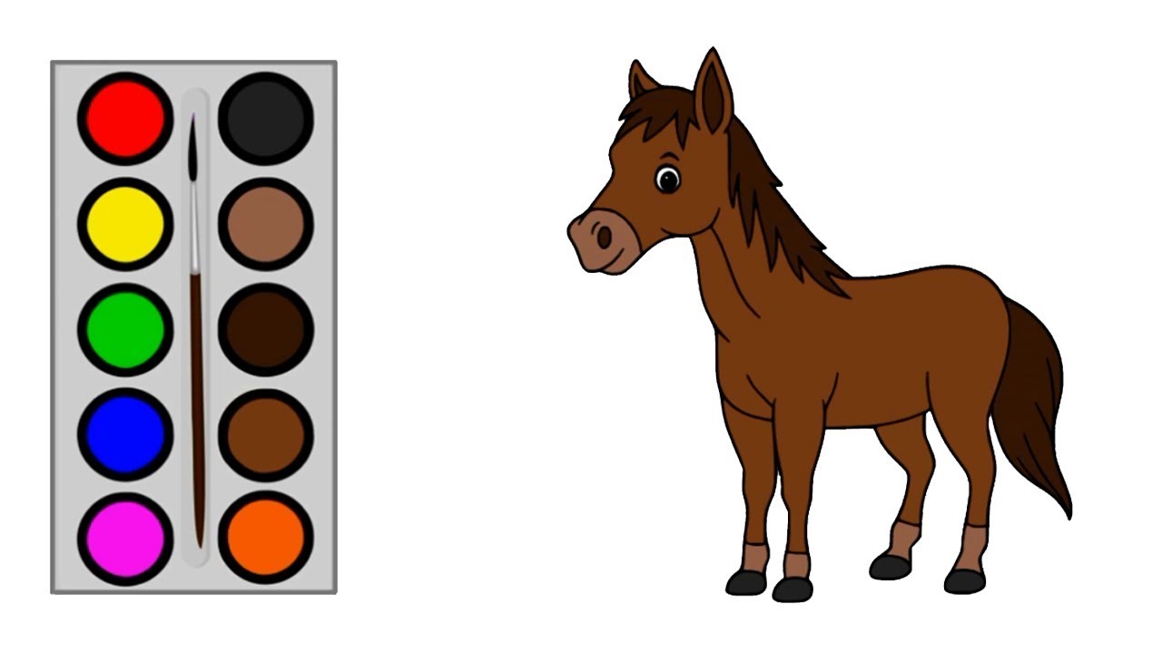 Detail Gambar Kuda Untuk Anak Tk Nomer 6