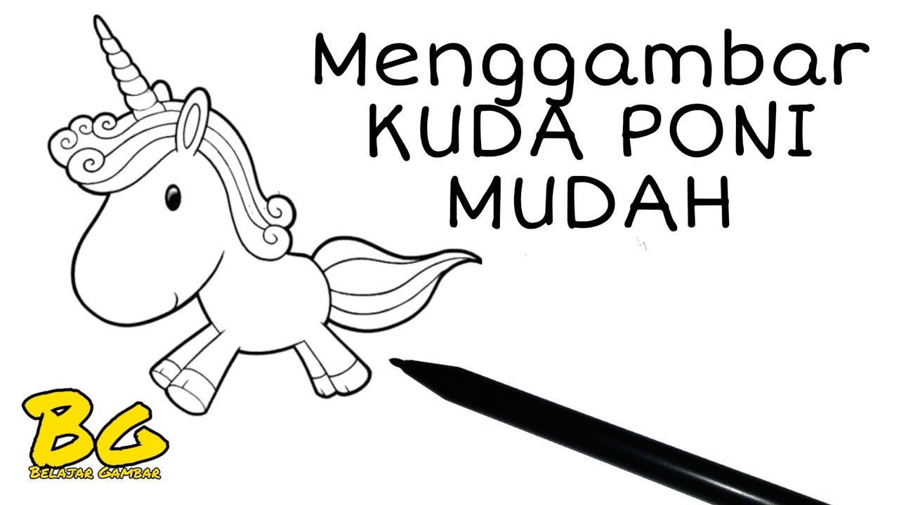 Detail Gambar Kuda Yang Mudah Nomer 23