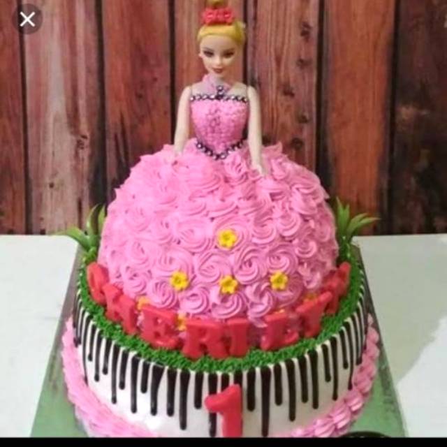 Detail Gambar Kue Barbie Nomer 28