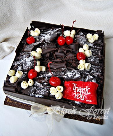 Detail Gambar Kue Black Forest Cantik Nomer 24