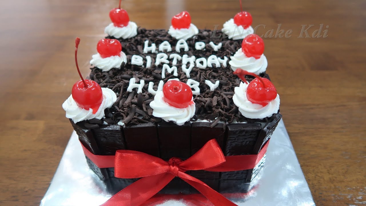 Detail Gambar Kue Black Forest Kotak Nomer 28