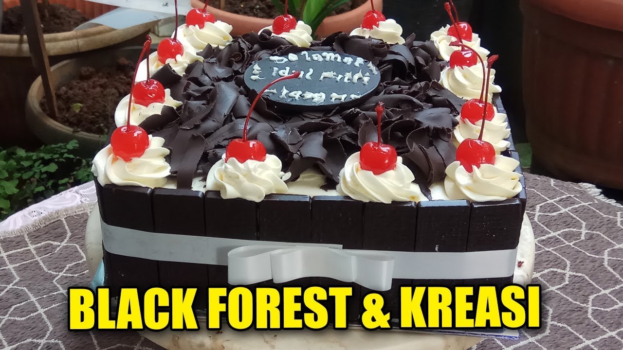 Detail Gambar Kue Black Forest Kotak Nomer 6