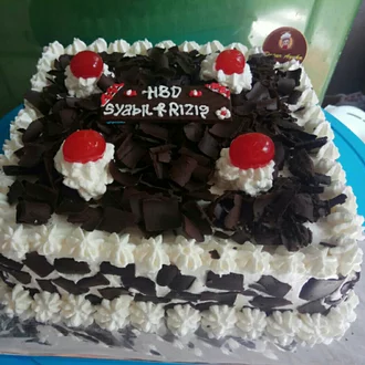 Detail Gambar Kue Black Forest Kotak Nomer 48