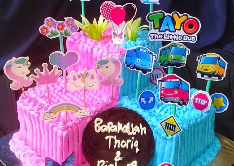 Detail Gambar Kue Bolu Ulang Tahun Nomer 5