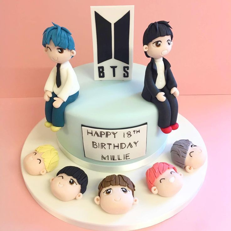 Detail Gambar Kue Bts Nomer 17