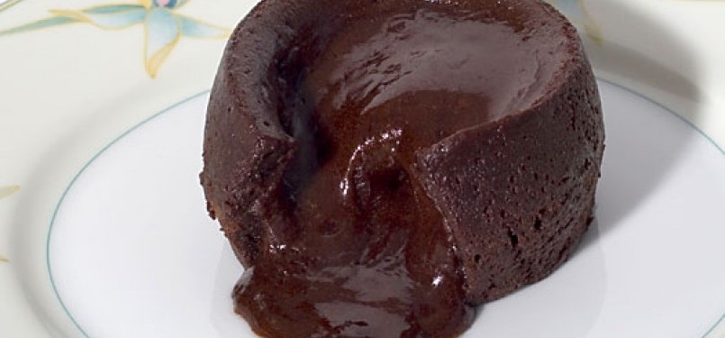 Gambar Kue Coklat Meleleh - KibrisPDR