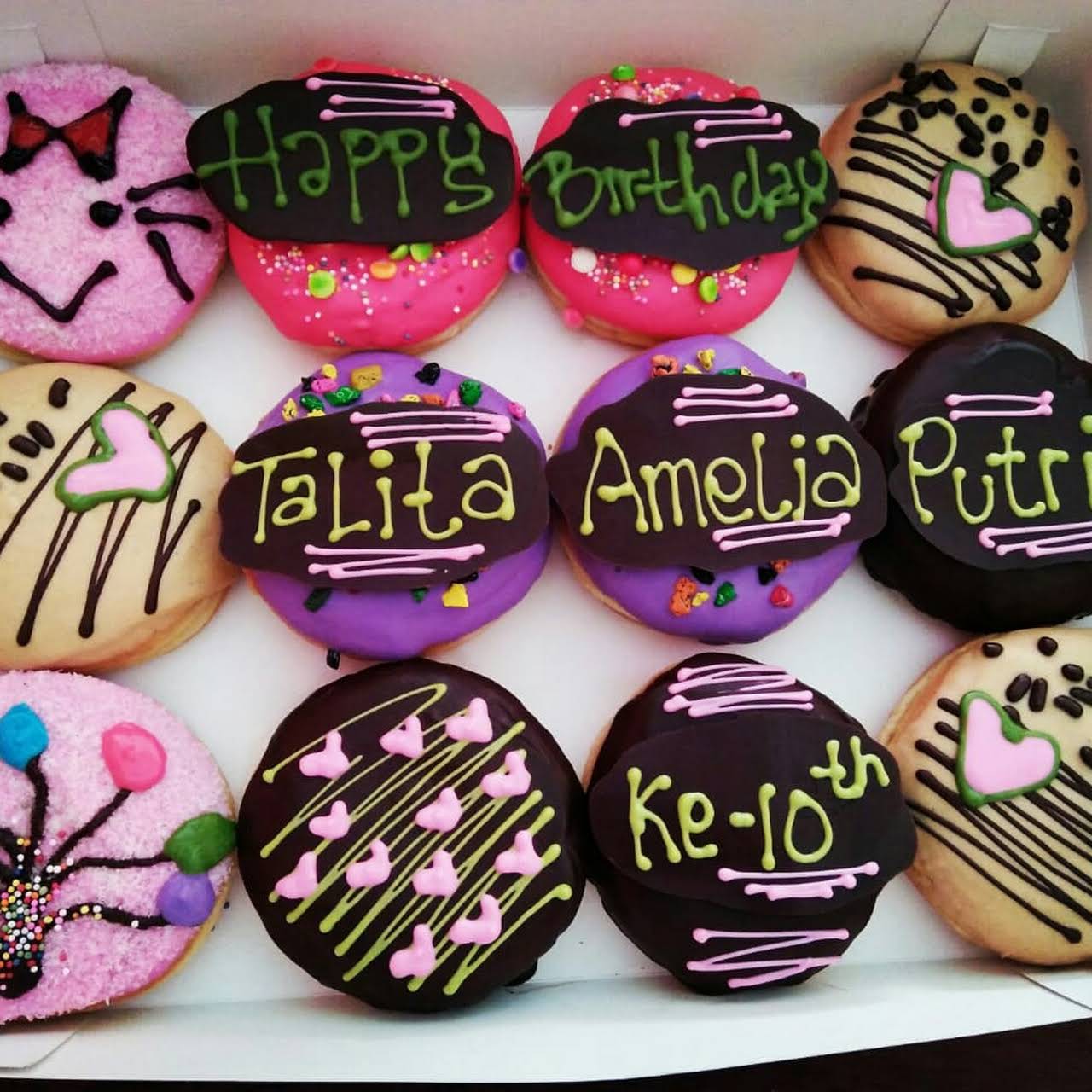 Detail Gambar Kue Donat Ulang Tahun Nomer 55