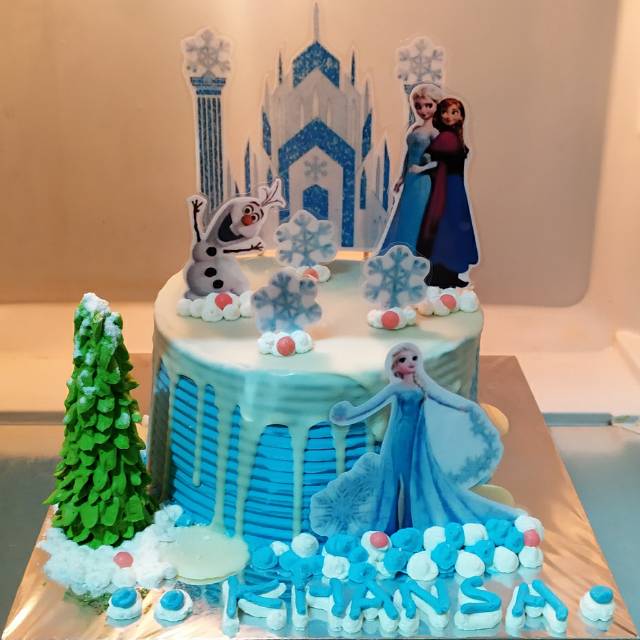 Detail Gambar Kue Hut Frozen Nomer 2