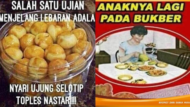 Detail Gambar Kue Lebaran Lucu Bikin Ngakak Nomer 5