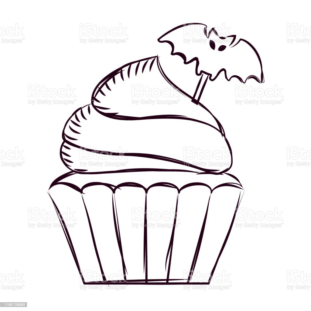 Detail Gambar Kue Pap Cake Sketsa Hitam Puth Nomer 12