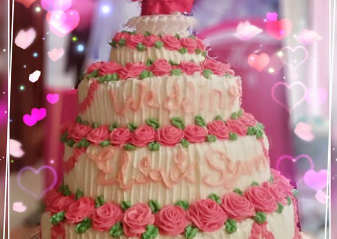 Detail Gambar Kue Pengantin 2 Tingkat Nomer 56