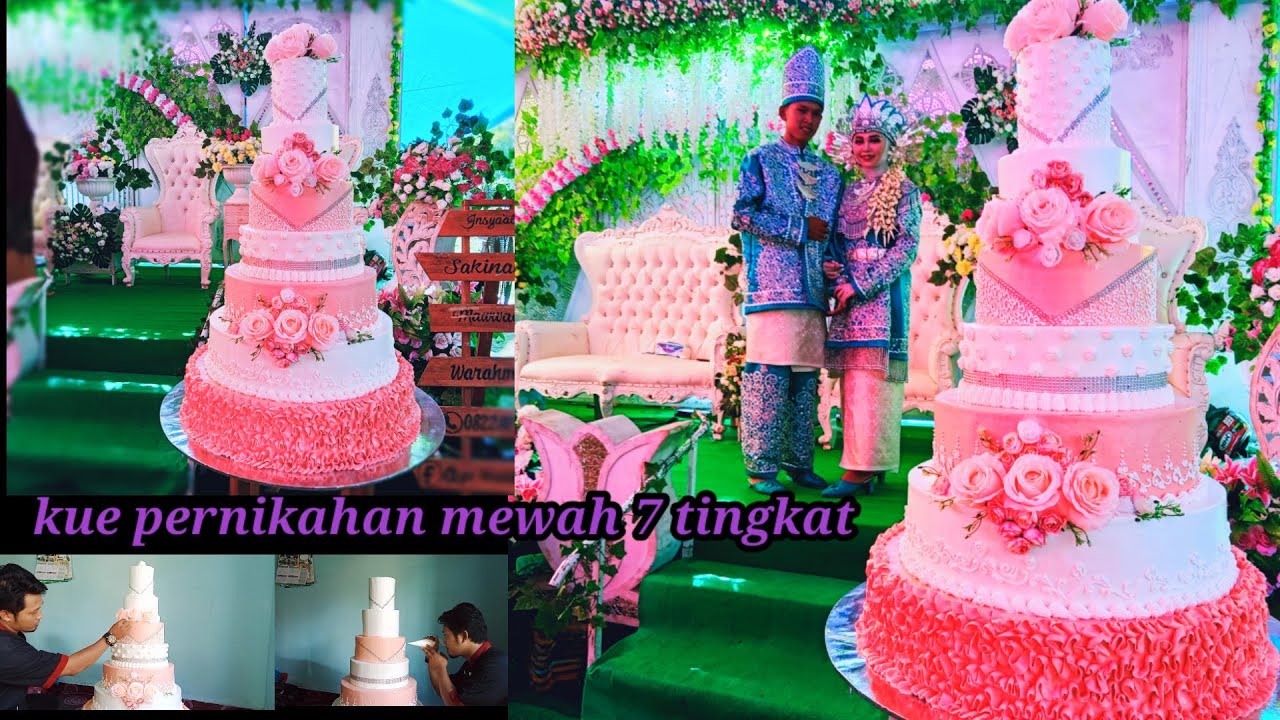 Detail Gambar Kue Pernikahan Mewah Nomer 35