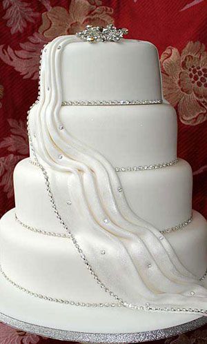 Detail Gambar Kue Pernikahan Mewah Nomer 52