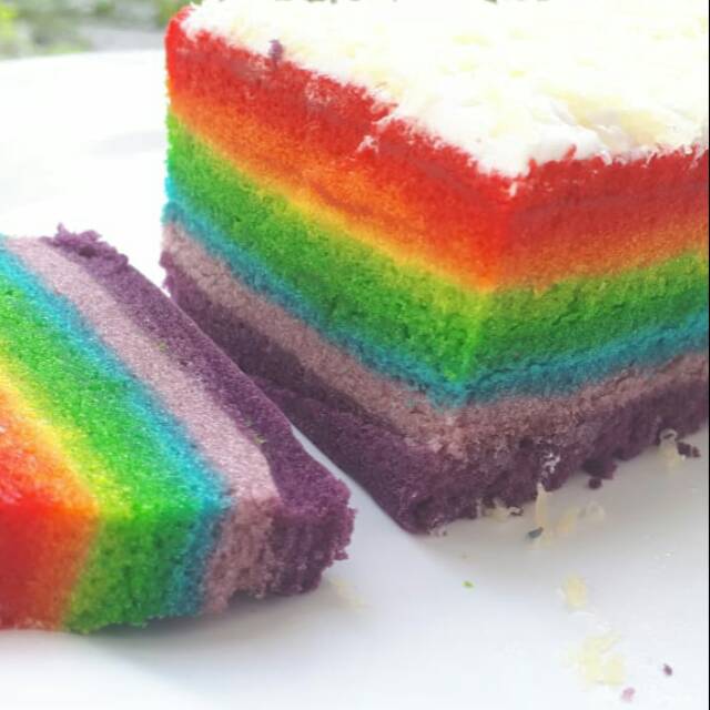 Detail Gambar Kue Rainbow Cake Nomer 22