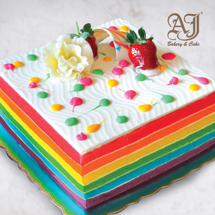 Detail Gambar Kue Rainbow Cake Nomer 32