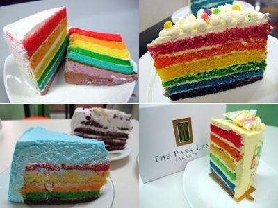 Detail Gambar Kue Rainbow Cake Nomer 34