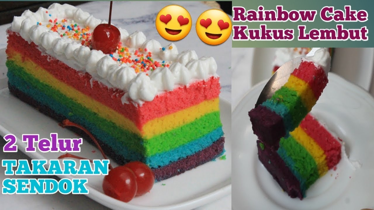 Detail Gambar Kue Rainbow Cake Nomer 39