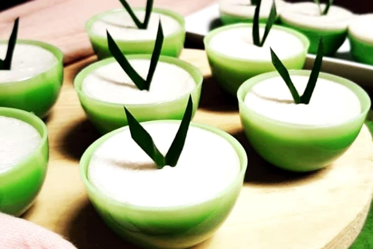 Detail Gambar Kue Talam Pandan Nomer 10