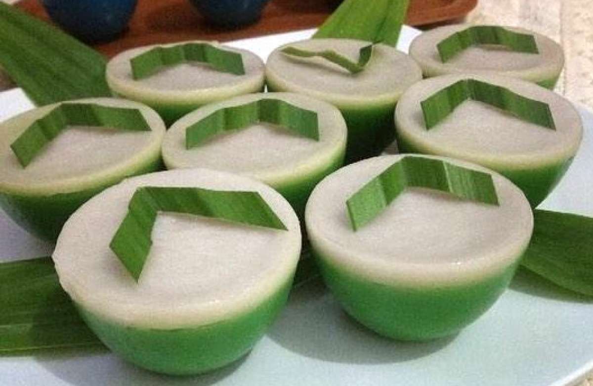 Detail Gambar Kue Talam Pandan Nomer 3