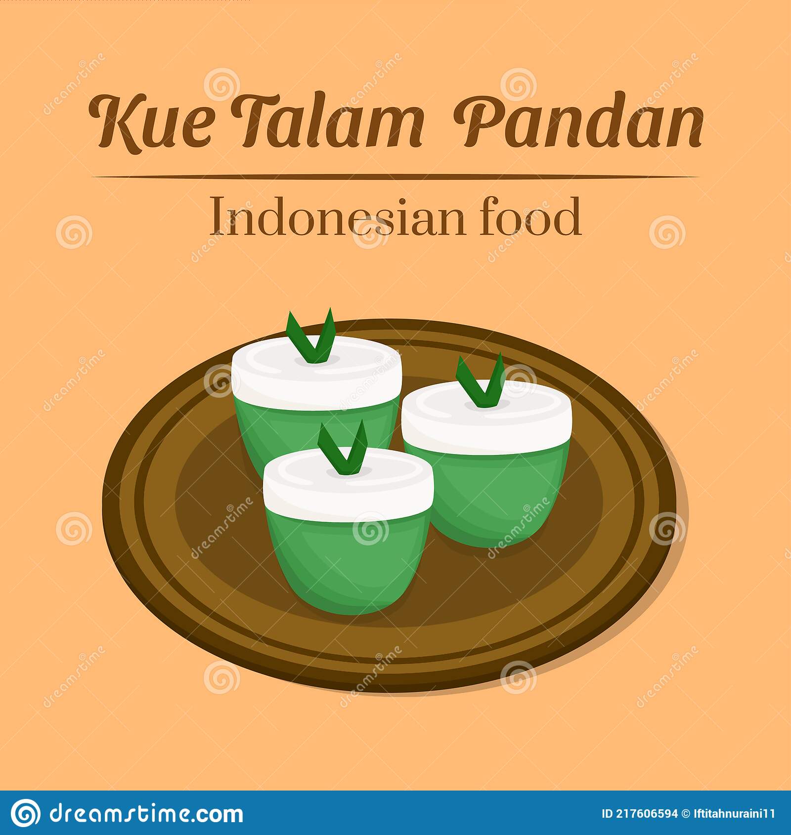 Detail Gambar Kue Talam Pandan Nomer 55