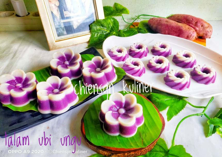 Detail Gambar Kue Talam Ubi Ungu Nomer 7