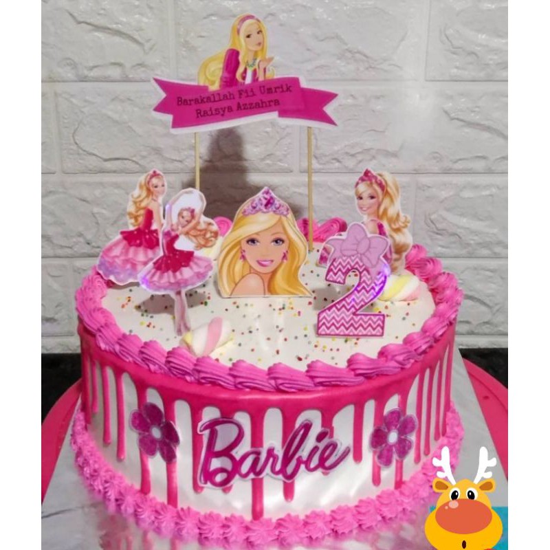 Detail Gambar Kue Tart Barbie Nomer 11