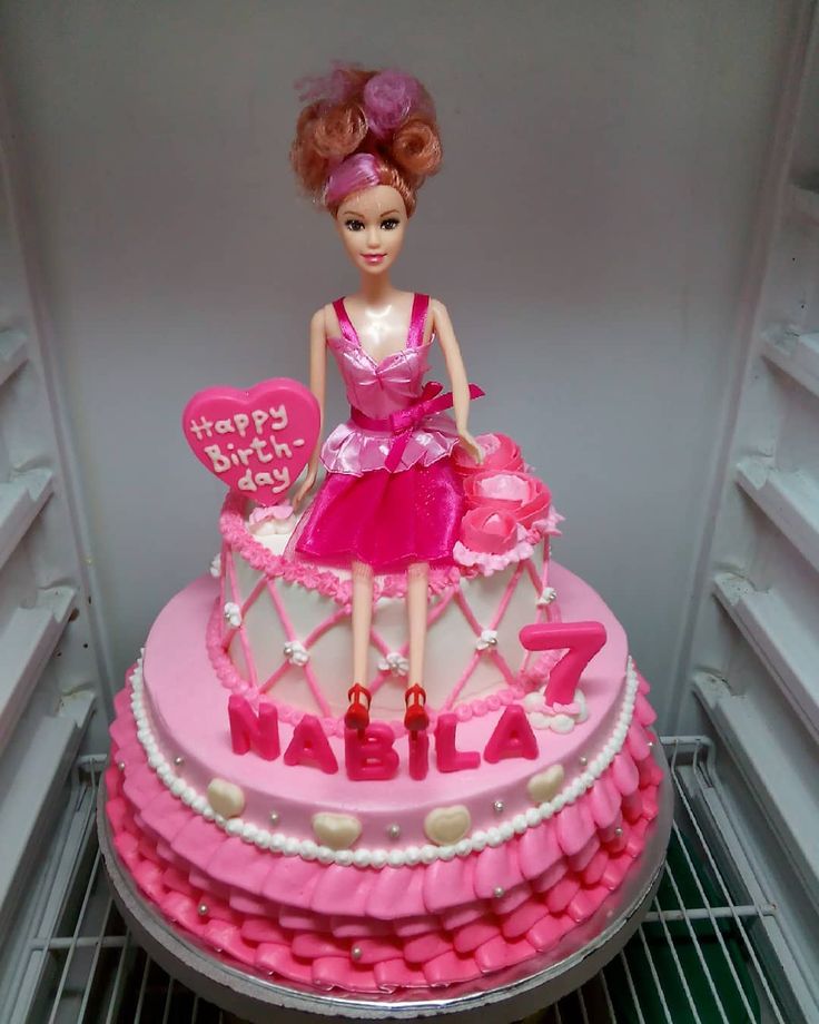 Detail Gambar Kue Tart Barbie Nomer 28