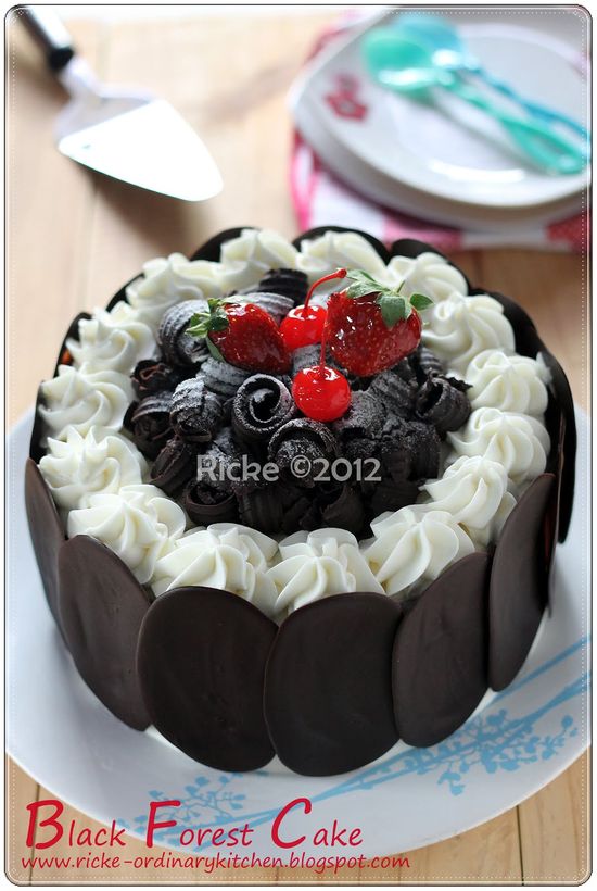 Detail Gambar Kue Tart Black Forest Nomer 8