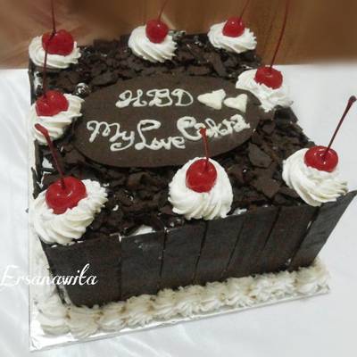 Detail Gambar Kue Tart Black Forest Terbaru Nomer 38