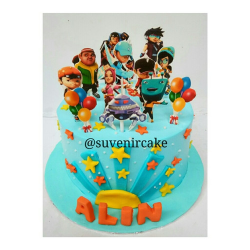 Detail Gambar Kue Tart Boboiboy Nomer 13