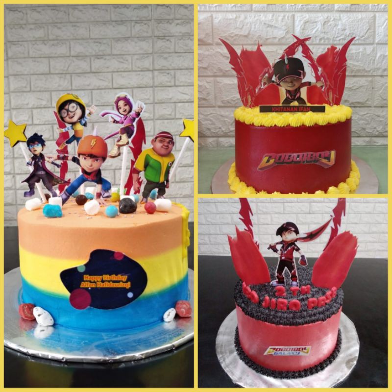 Detail Gambar Kue Tart Boboiboy Nomer 16