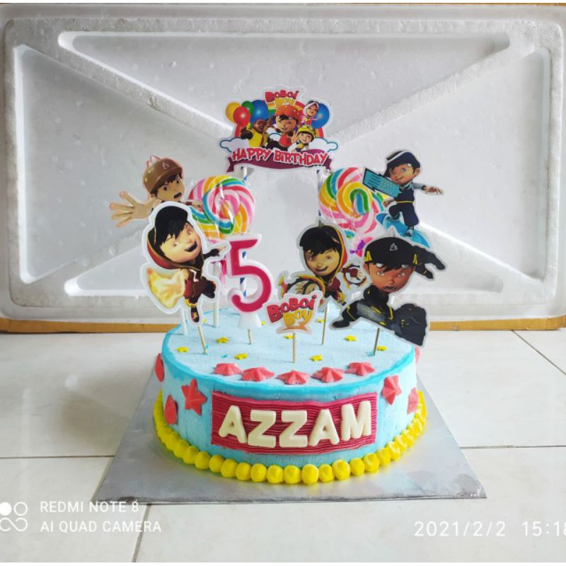 Detail Gambar Kue Tart Boboiboy Nomer 19