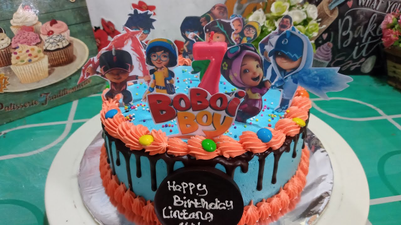 Detail Gambar Kue Tart Boboiboy Nomer 33