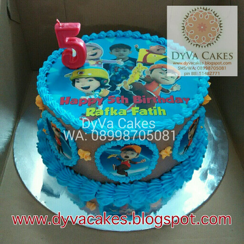 Detail Gambar Kue Tart Boboiboy Nomer 47