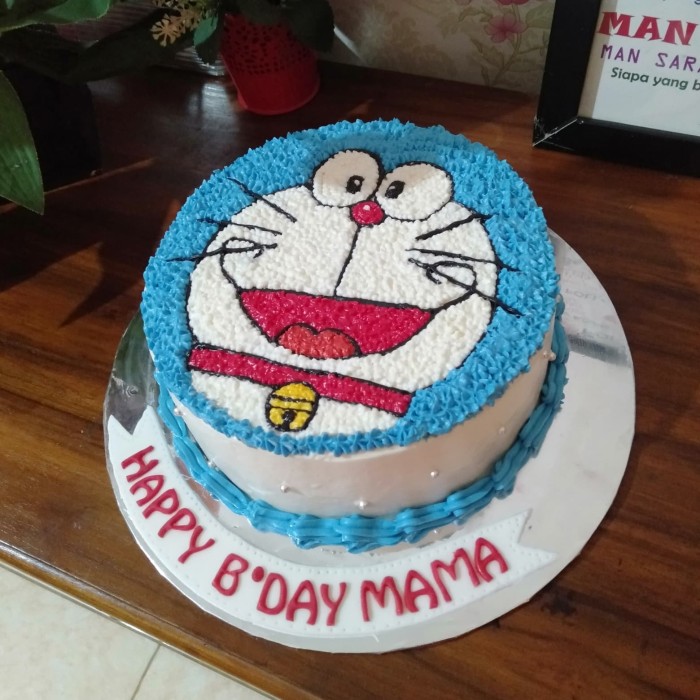 Detail Gambar Kue Tart Doraemon Nomer 15