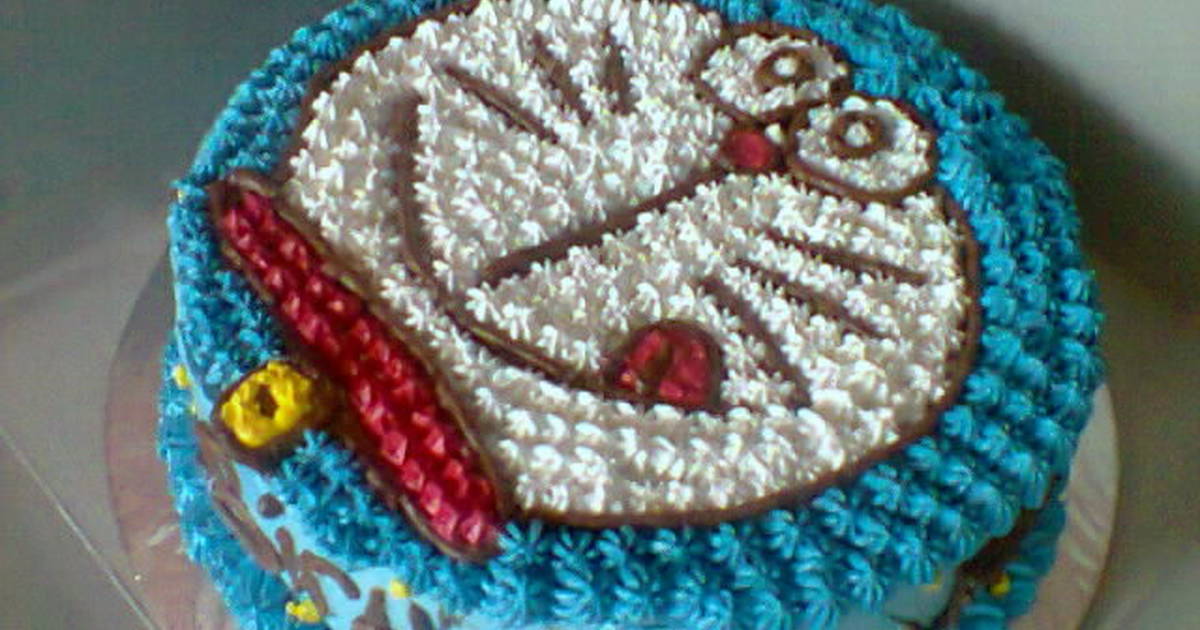 Detail Gambar Kue Tart Doraemon Nomer 16