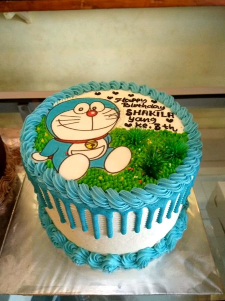 Detail Gambar Kue Tart Doraemon Nomer 24