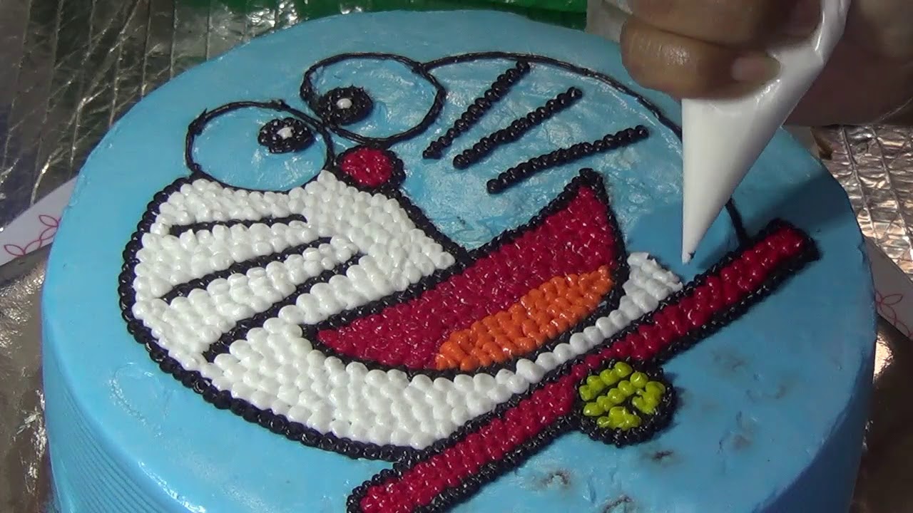 Detail Gambar Kue Tart Doraemon Nomer 26