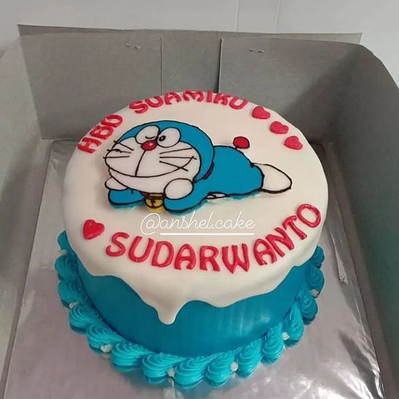 Detail Gambar Kue Tart Doraemon Nomer 32