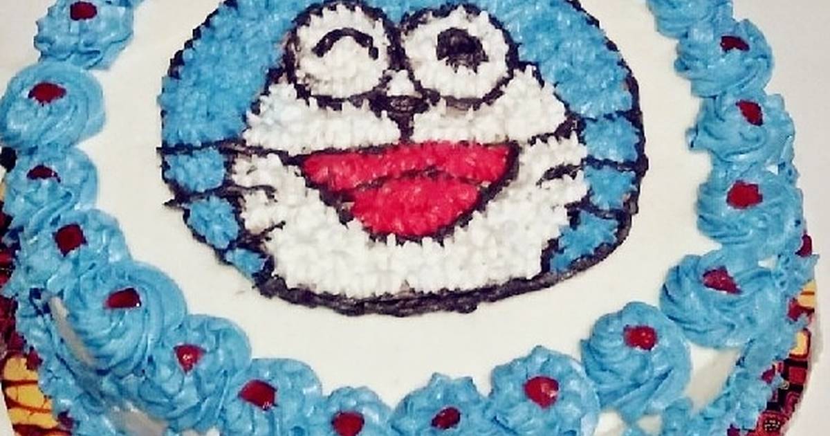 Detail Gambar Kue Tart Doraemon Nomer 38