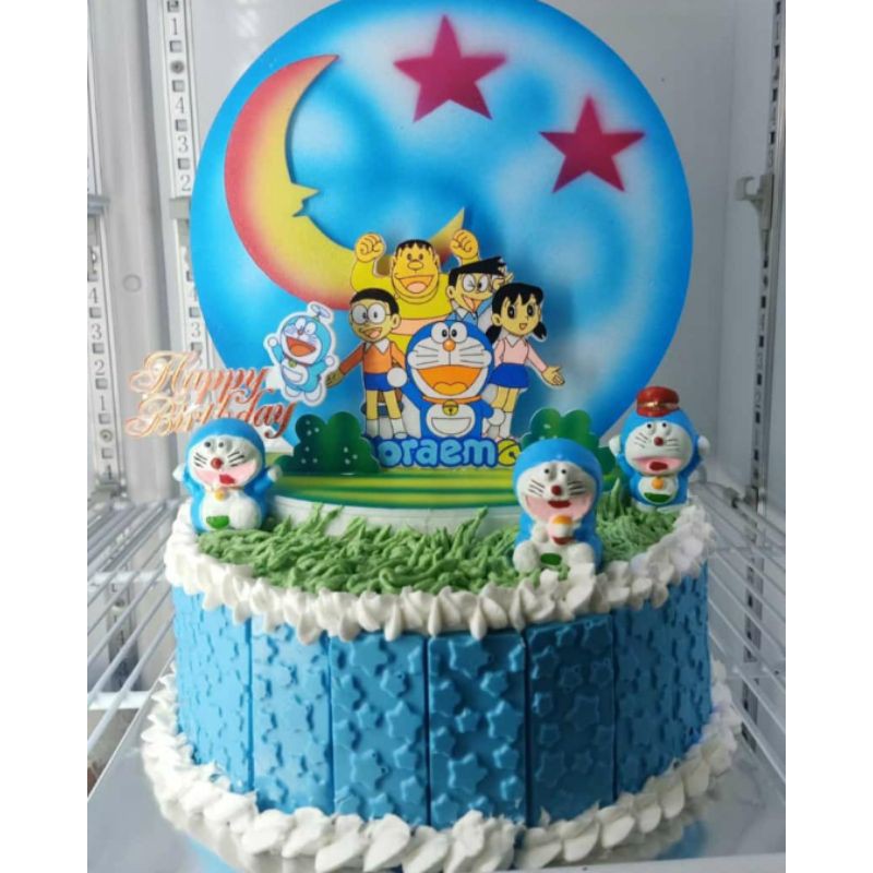 Detail Gambar Kue Tart Doraemon Nomer 51