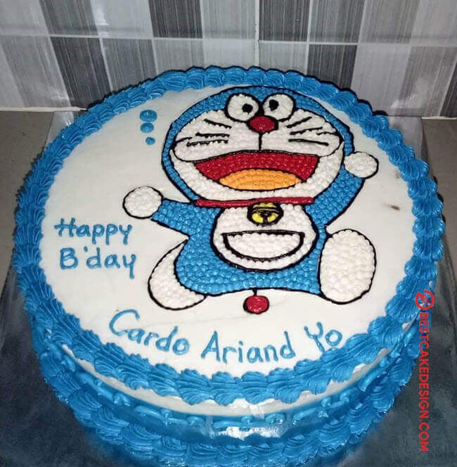 Detail Gambar Kue Tart Doraemon Nomer 52