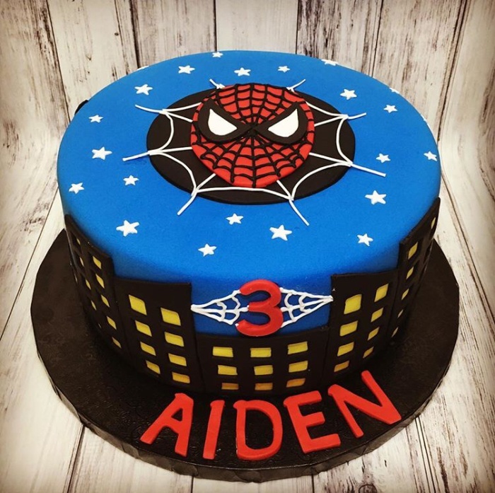 Detail Gambar Kue Tart Karakter Spiderman Nomer 55