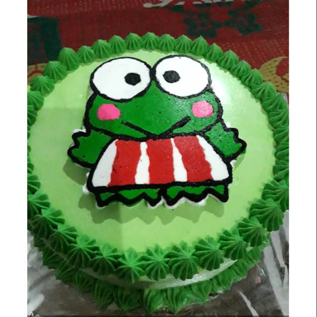 Gambar Kue Tart Keroppi - KibrisPDR