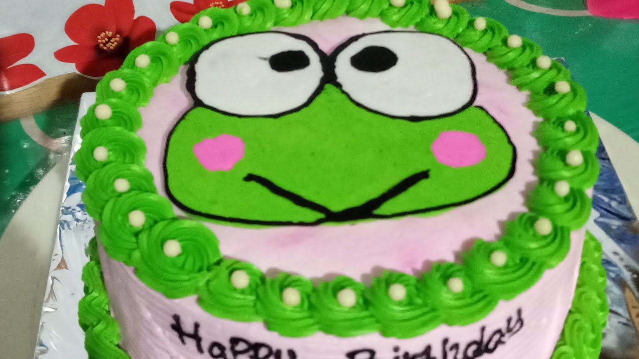 Detail Gambar Kue Tart Keroppi Nomer 2